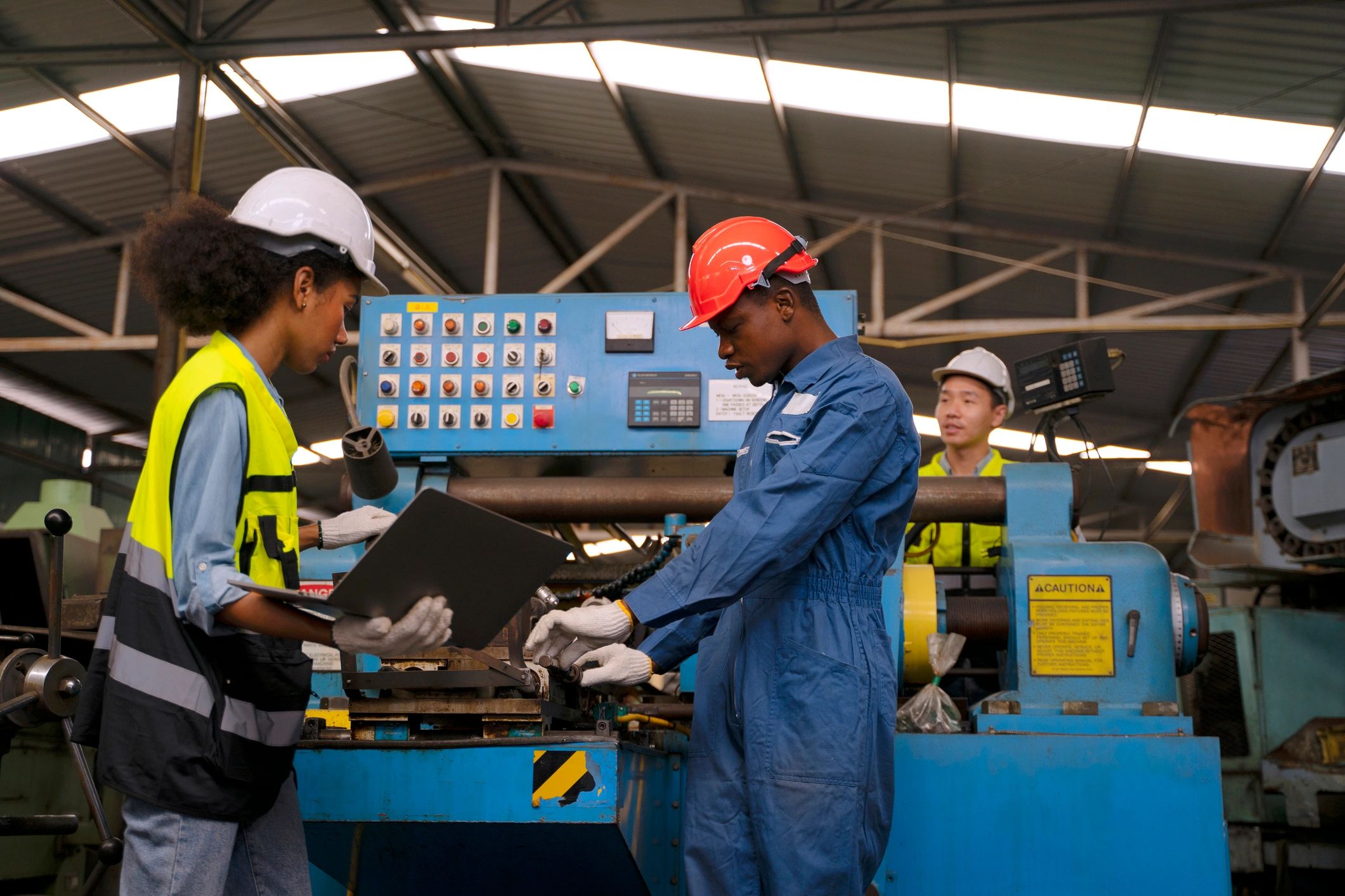 Industrial workforce planning in a factory environment